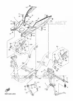 STANDAARD / VOETSTEUN voor Yamaha D'ELIGHT 125 2024