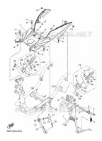 STANDAARD / VOETSTEUN voor Yamaha D'ELIGHT 125 2024