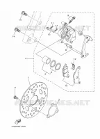 REMKLAUW VOOR voor Yamaha D'ELIGHT 125 2024