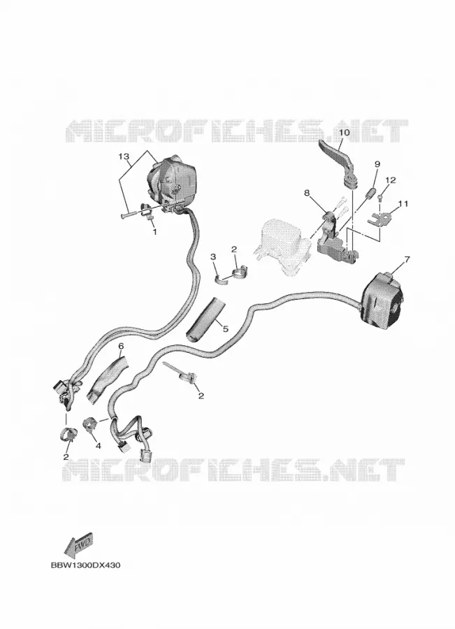 STUURSCHAKELAAR / HEVEL Yamaha SCOOTER 560 2024 TMAX  XP560D