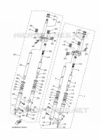 VOORVORK voor Yamaha TRICITY 125 2024