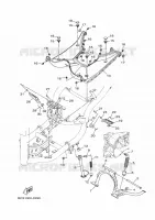STANDAARD / VOETSTEUN voor Yamaha TRICITY 125 2024
