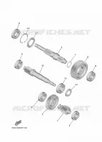 TRANSMISSIE voor Yamaha TRICITY 300 2024