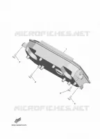 TELLERSET voor Yamaha TRICITY 300 2024