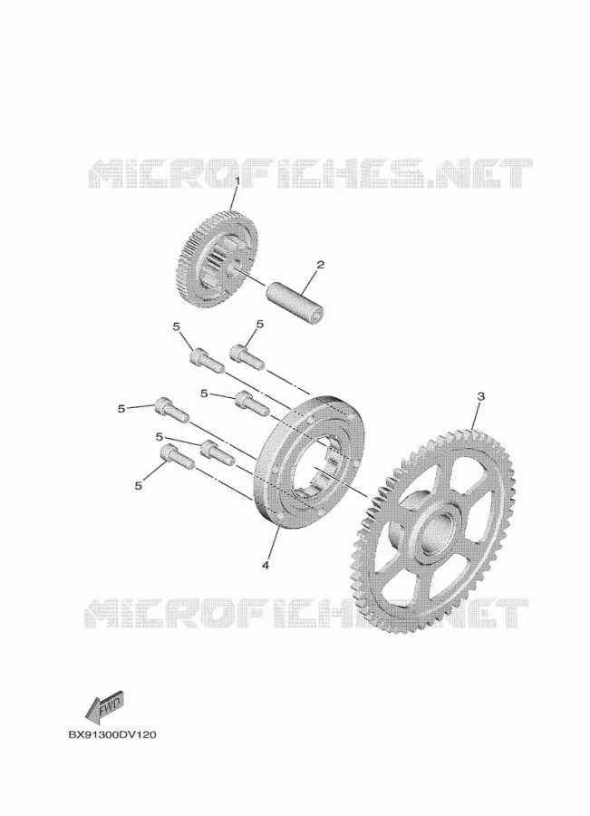 STARTMOTOR Yamaha SCOOTER 300 2024 TRICITY  MWD300