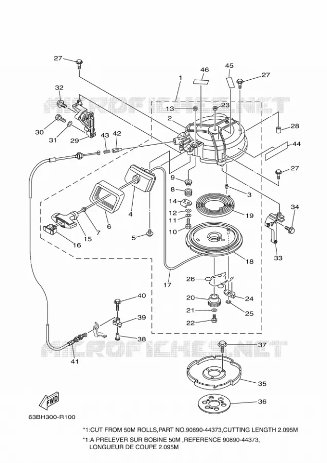 KICKSTART PEDALEN Yamaha OUTBOARD ENGINES 40hp (29.4kW) 2019 40  40VMHOS