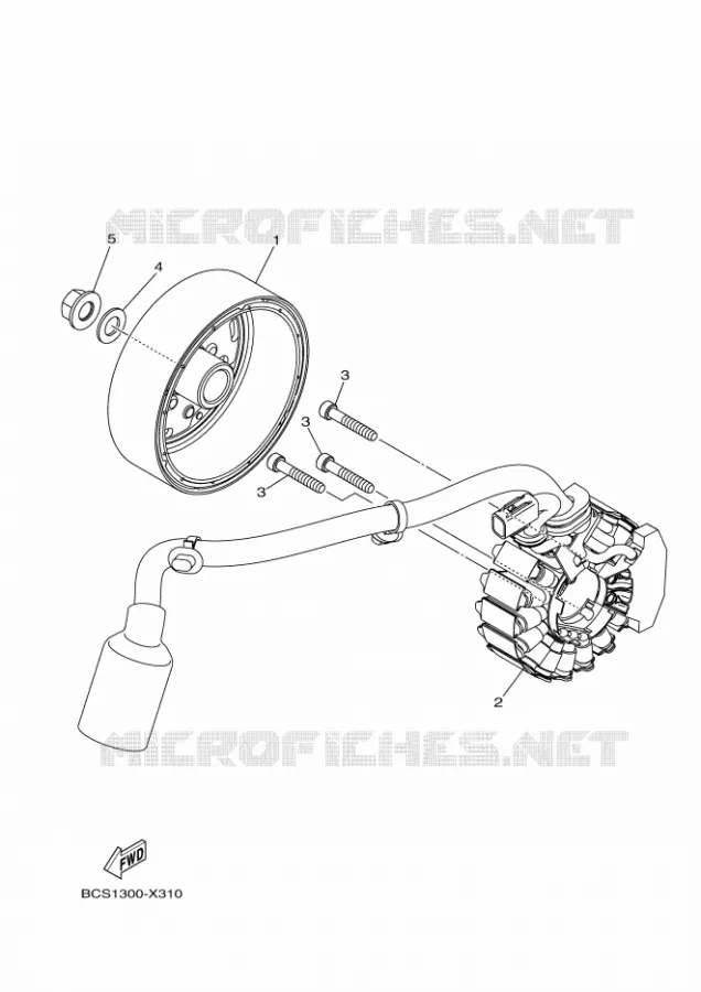 DYNAMO Yamaha SCOOTER 155 2024 TRICITY  MWS155-A