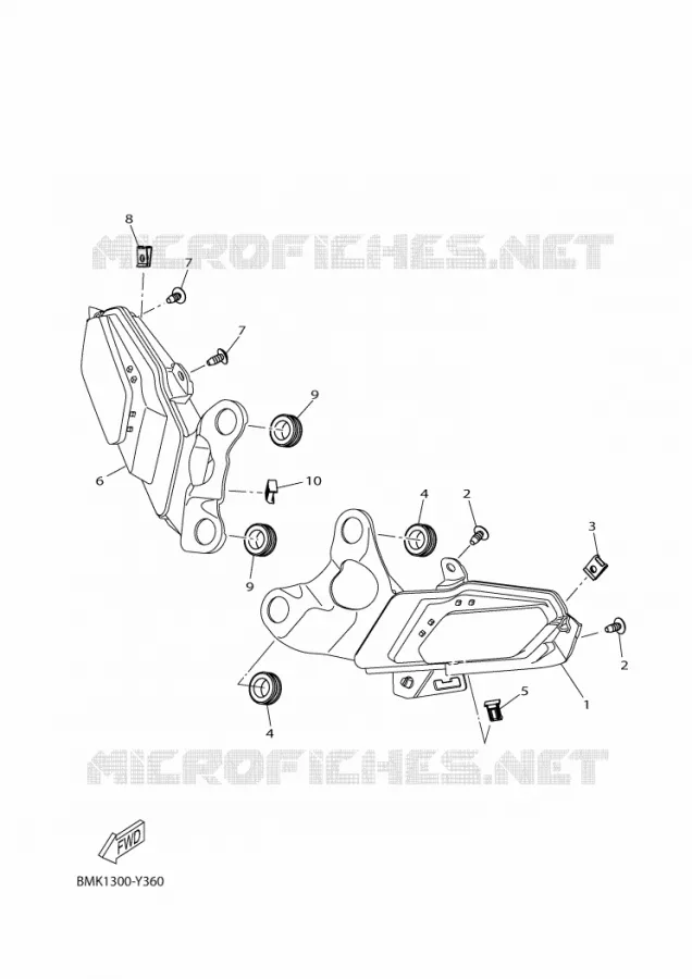 KNIPPERLICHT Yamaha SCOOTER 125 2024 XMAX  YP125R-DA