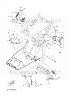 STANDAARD / VOETSTEUN voor Yamaha XMAX 300 2024