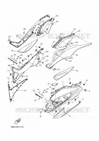 STANDAARD / VOETSTEUN 2 voor Yamaha XMAX 300 TECH MAX 2024