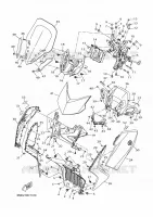 WINDSCHERM voor Yamaha XMAX 300 TECH MAX 2024