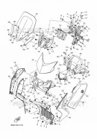 WINDSCHERM voor Yamaha XMAX 300 TECH MAX 2024