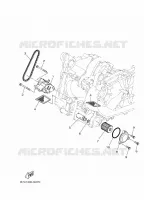 OLIEPOMP voor Yamaha XMAX 250 TECH MAX 2024