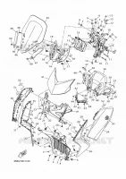 WINDSCHERM voor Yamaha XMAX 250 TECH MAX 2024
