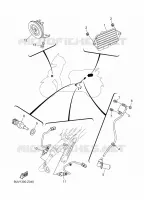 ELECTRISCH 1 voor Yamaha RAYZR 125 2024