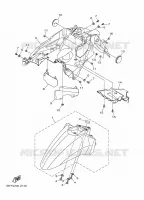 SPATBORD voor Yamaha RAYZR 125 2024