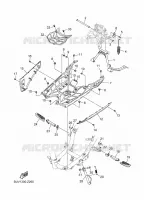 STANDAARD / VOETSTEUN voor Yamaha RAYZR 125 2024