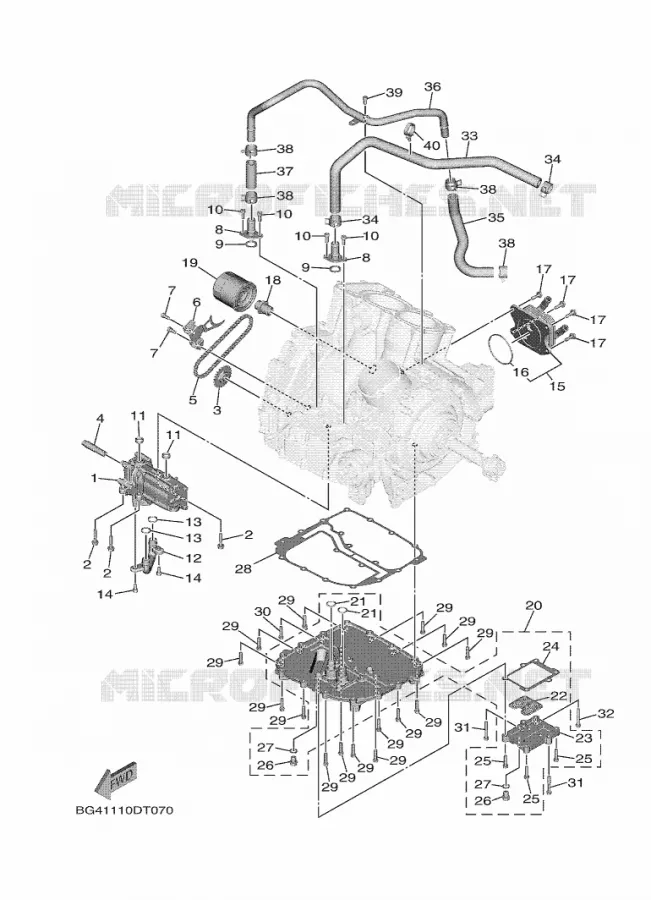 OLIEPOMP Yamaha SIDE BY SIDE 850 2024 WOLVERINE  YXE850ENS / YX85EPSR