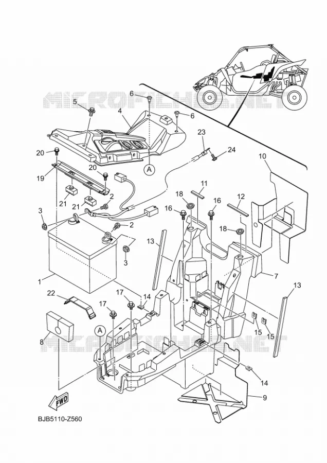 ELECTRISCH 2 Yamaha SIDE BY SIDE 1000 2024 YXZ  YXZ1000E