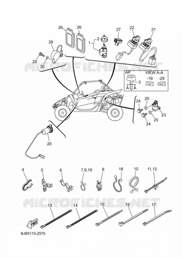 ELECTRISCH 3 Yamaha SIDE BY SIDE 1000 2024 YXZ  YXZ1000E