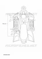 STICKER / LABEL 1 voor Yamaha YFZ 50 2024