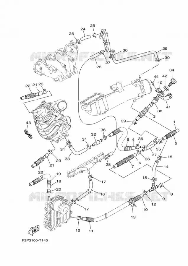 UITLAAT 2 Yamaha WAVERUNNER 1800 2024 GP  GP1800A-A