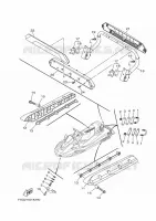 HULL & DECK 2 voor Yamaha FX CRUISER SVHO 2024