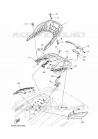 ZADEL / VERGRENDELING 2 voor Yamaha FX CRUISER SVHO 2024