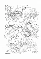 ENGINE HATCH 1 voor Yamaha FX CRUISER HO 2024