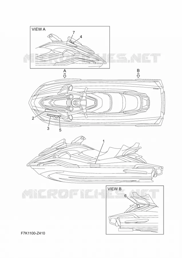 LABEL Yamaha WAVERUNNER 1900 2024 FX  FX1900A