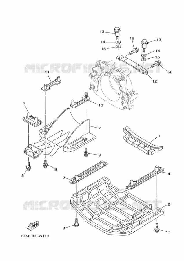 JET UNIT 4 Yamaha WAVERUNNER 1900 2024 GP  GP1900A-A