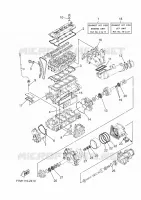 REPARATIESET 1 voor Yamaha VX LIMITED HO 2024