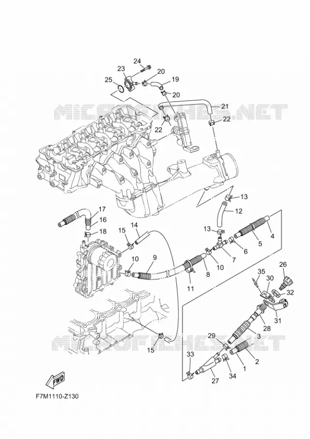 UITLAAT 2 Yamaha WAVERUNNER 1900 2024 VX  VX1900B-A