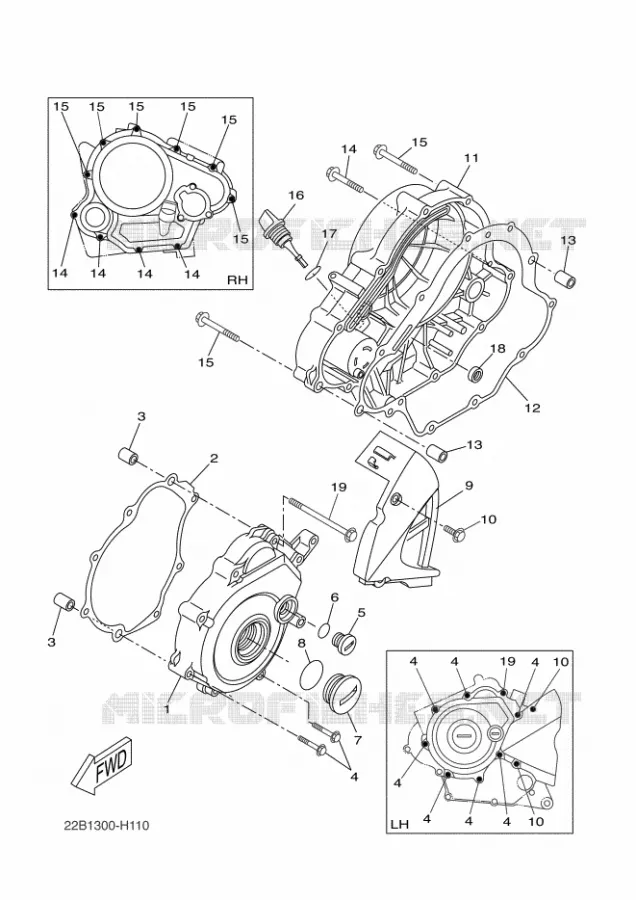 DEKSEL - MOTOR 1 Yamaha MOTO 125 2010 WR-R  WR125R