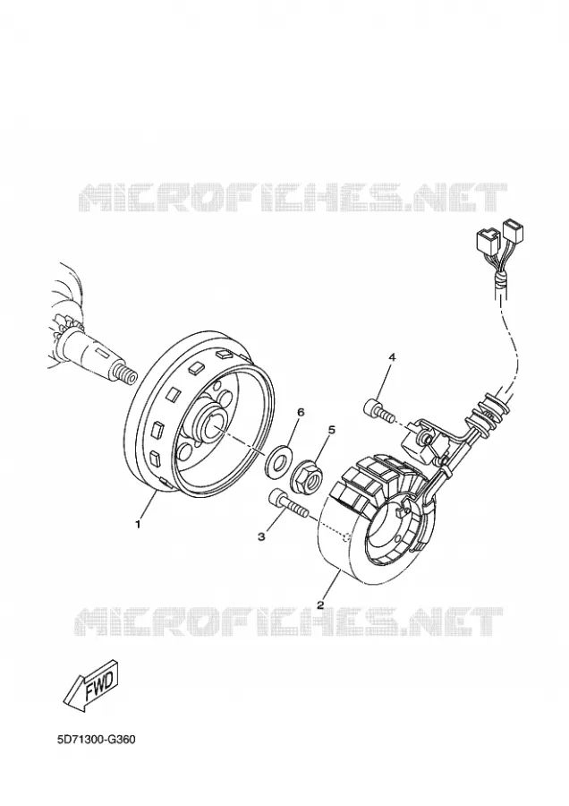 DYNAMO Yamaha MOTO 125 2010 WR-R  WR125R