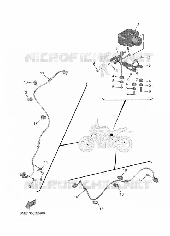 ELECTRISCH 3 Yamaha MOTO 900 2024 MT  MTN890