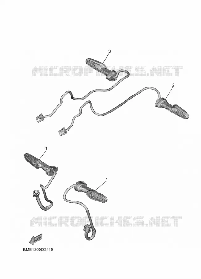 KNIPPERLICHT Yamaha MOTO 900 2024 MT  MTN890