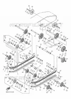 SPOOR OPHANGING 1 voor Yamaha VK 540 2021