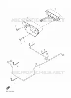 ACHTERLICHT voor Yamaha VK PROFESSIONAL II EPS 2021