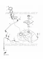 BENZINE TANK voor Yamaha VK PROFESSIONAL II EPS 2021