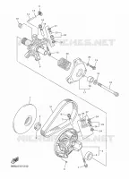 PRIMAIRE POELIE voor Yamaha VK PROFESSIONAL II EPS 2021