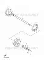 SPOOR AANDRIJVING 1 voor Yamaha VK PROFESSIONAL II EPS 2021