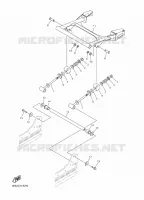 SPOOR OPHANGING 3 voor Yamaha VK PROFESSIONAL II EPS 2021