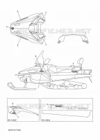 STICKER voor Yamaha VK PROFESSIONAL II EPS 2021