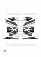 STICKER / LABEL voor Yamaha SXVENOM MOUNTAIN 2021