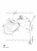 KOPLAMP voor Yamaha VK PROFESSIONAL II EPS 2022