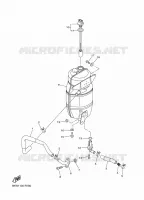 OLIE RESERVOIR voor Yamaha VK PROFESSIONAL II EPS 2022