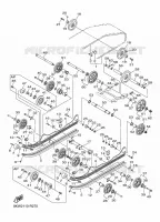 SPOOR OPHANGING 1 voor Yamaha VK PROFESSIONAL II EPS 2022