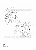 SIDE KUIP voor Yamaha SIDEWINDER L-TX LE 2022