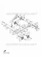 SPOOR OPHANGING 2 voor Yamaha SIDEWINDER L-TX LE 2022